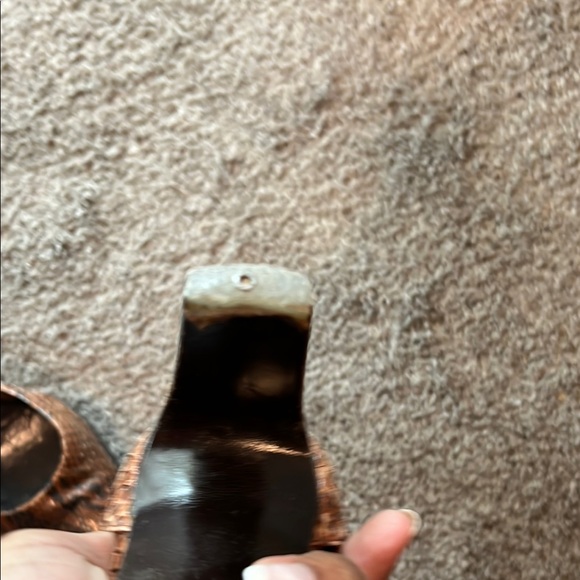 Giorgio Armani Brown Snakeskin Women Shoes - Picture 8 of 14